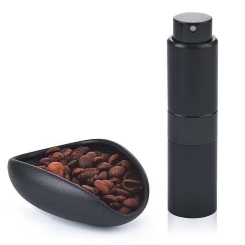 Lulupack Coffee Bean Dosing Cup with 20ML Spray Bottle, Coffee Measuring Cups & Espresso Bean Spritzer Kit - Image 1