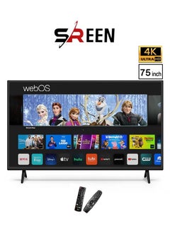 SREEN Sreen 75" smart frameless LED, 4K, Smart, WEB OS operating system with magic remote - SRET-75S4KW2  - Image 4