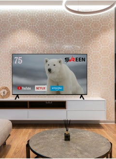 SREEN Sreen 75" smart frameless LED, 4K, Smart, WEB OS operating system with magic remote - SRET-75S4KW2  - Image 2