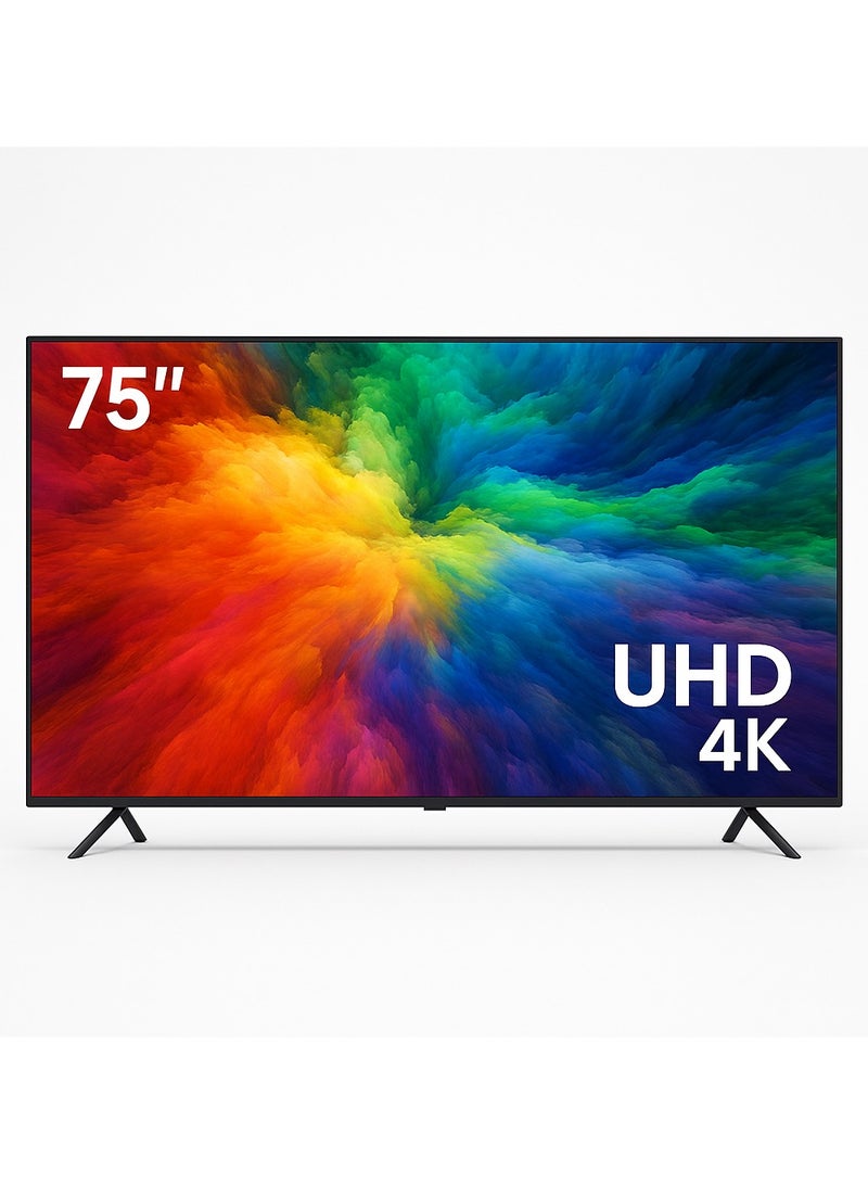 سرين سرين شاشة 75 بوصه , وضوح فائق الجودة LED - 4K سمارت نظام تشغيل ويب أوس مع ريموت ماجيك- بدون اطار  SRET-75S4KW2 - Image 1