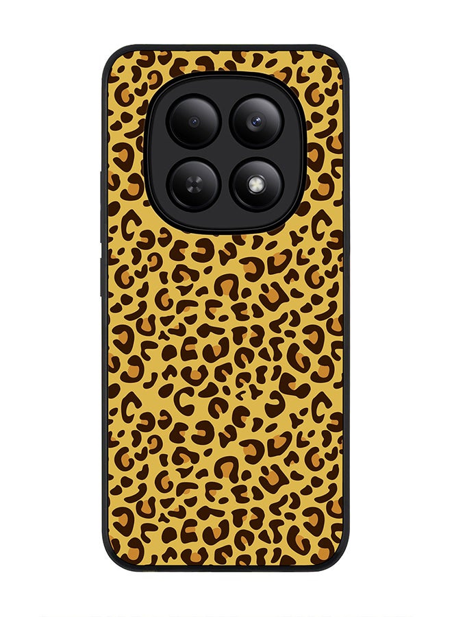 For Xiaomi Redmi Note 15 4G Case,Slim fit Camera Protection, Shockproof Thin Phone cover  - Leopard Skin Print