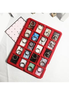20 Full-version Ring Buckle Flower Mobile Phone Stand Desktop Stand Multi-picture Mixed Color Delivery Wholesale-Color:Marble Square Ring Buckle/20 Pieces