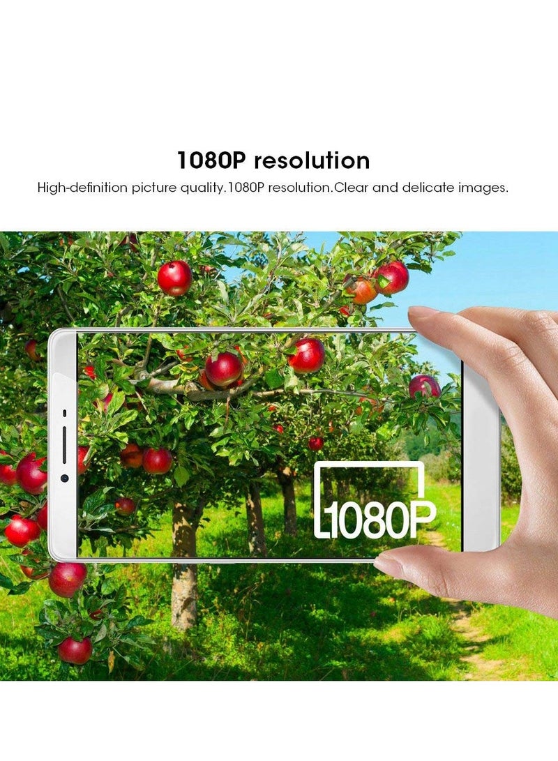 KASTWAVE 1080P Solar Surveillance Camera, IP66 Waterproof WiFi Security Camera, Support WiFi/AP Hotspot Connection, with IR Night Vision + PIR Motion Detection + Low-Power Consumption + 2 Way Audio Talk - Image 2