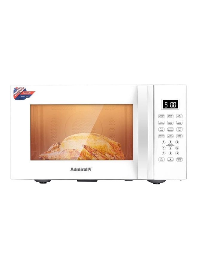 Admiral 23L Microwave Oven, 800W Power, Mechanical Control, Compact Design, 1-Year Warranty – Model ADMW23WSWP (White) 23 L 800 W ADMW23WSWP White - Image 1