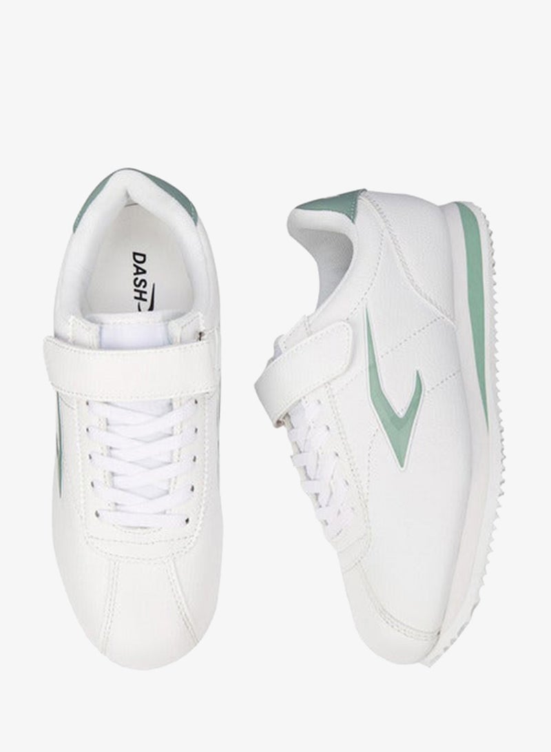 Dash Panelled Sports Shoes with Hook and Loop Closure - Image 5