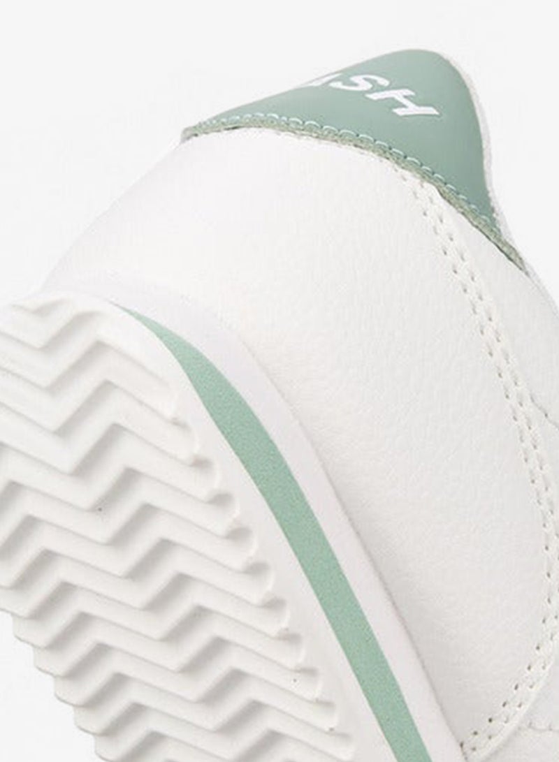 Dash Panelled Sports Shoes with Hook and Loop Closure - Image 4