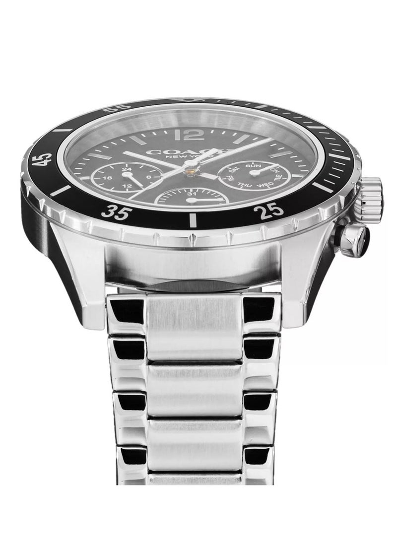 COACH COACH WATCHES ROUND ANALOG MEN'S BLACK CASE WATCH - 14000111  - Image 2