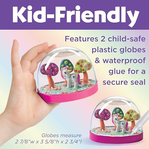 Creativity for Kids Make Your Own Water Globes: Magical Unicorns - Create 2 Snow Globe Unicorn Toys, Arts and Crafts and Girls Toys, Unicorn Gifts for Girls (Ages 6+) - Image 5