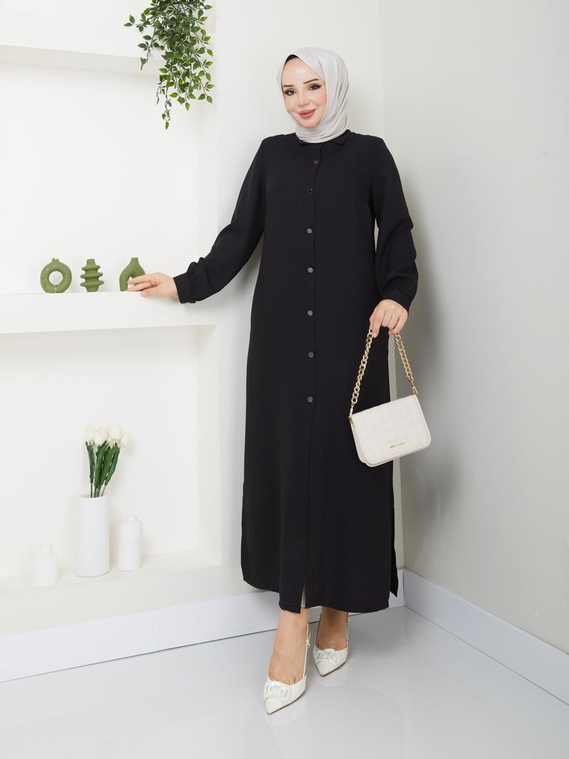 Günay Karaca Summer Tunic Cape Garment Arabboy 126 cm Abaya 4885 - Image 1