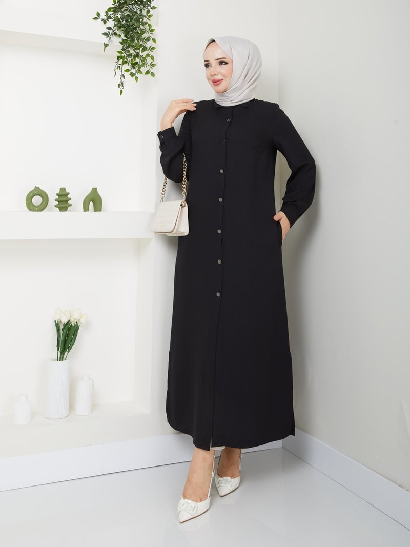 Günay Karaca Summer Tunic Cape Garment Arabboy 126 cm Abaya 4885 - Image 3