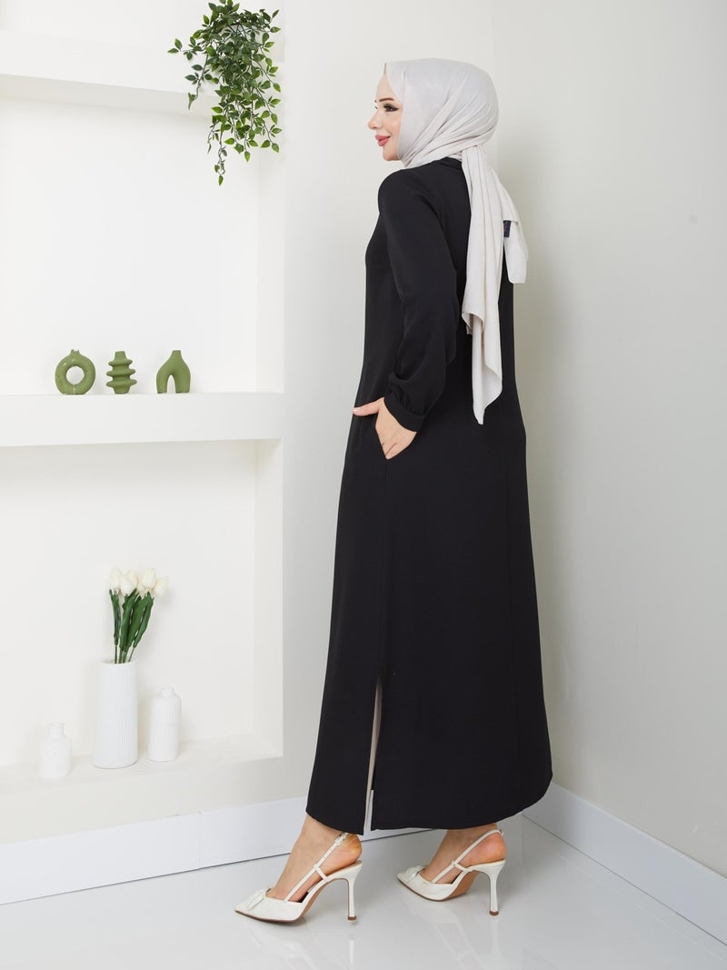 Günay Karaca Summer Tunic Cape Garment Arabboy 126 cm Abaya 4885 - Image 4