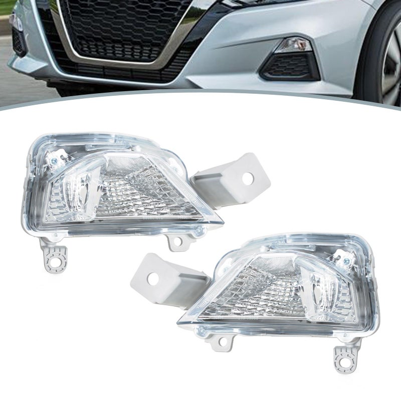 JESYMBX For Nissan Altima 2019 2020 2021 Front Bumper Turn Signal Light Fog Lamp Headlight 261356CA0A Left Right