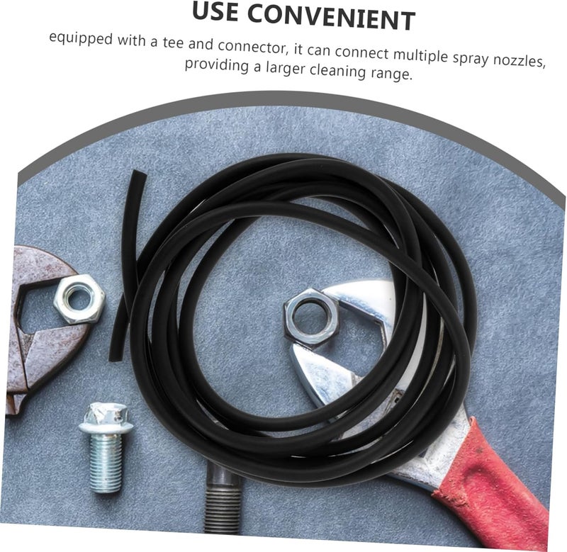 Luxshiny Auto Windshield Washer Hose Adapter Kit Quick Replacement Leakproof Connectors Enhance Car Aesthetics - Image 3