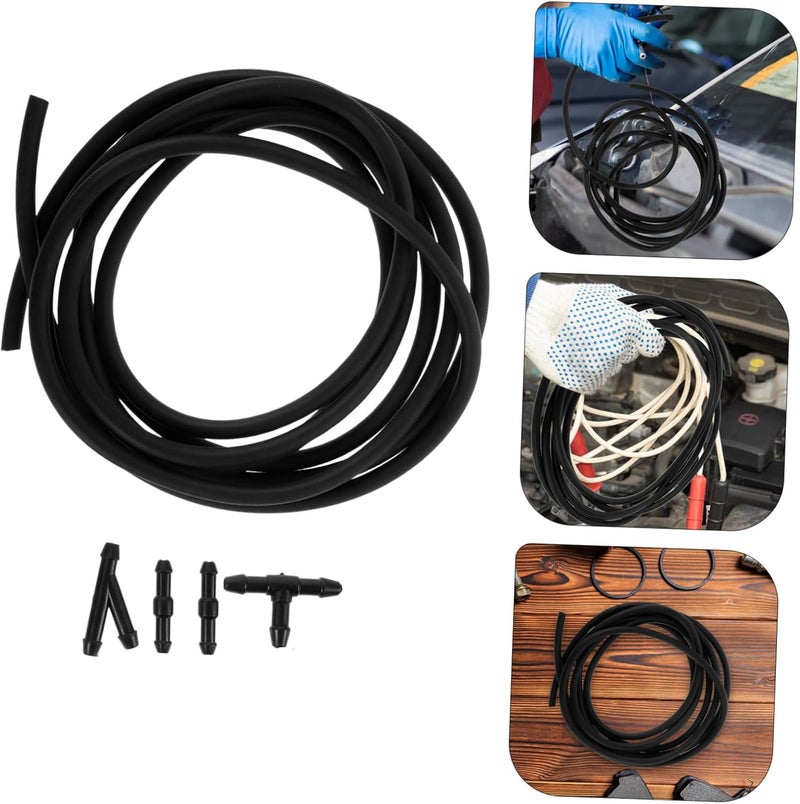 Luxshiny Auto Windshield Washer Hose Adapter Kit Quick Replacement Leakproof Connectors Enhance Car Aesthetics - Image 5