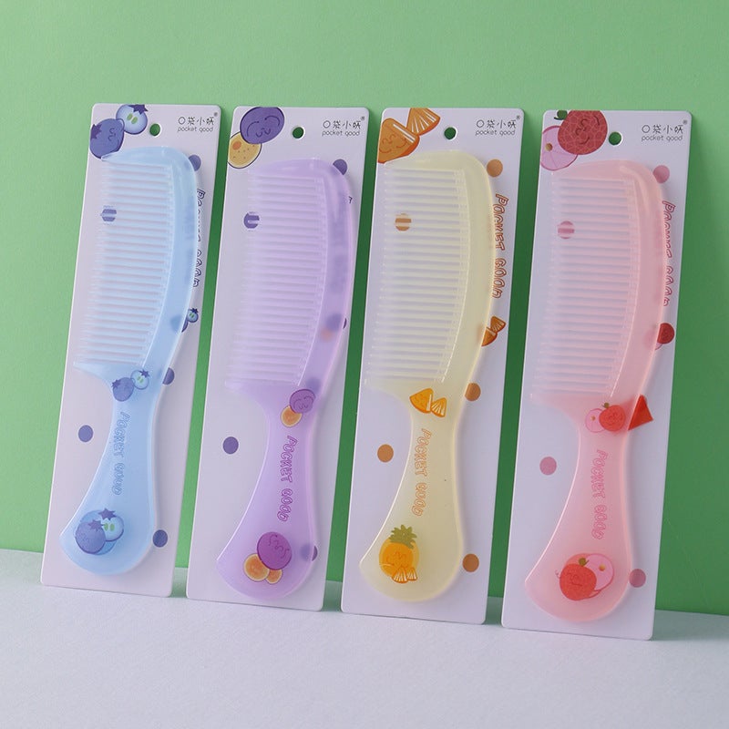 Generic Fruit Print Portable Combs for Kids and Women K03 (color random 1) 