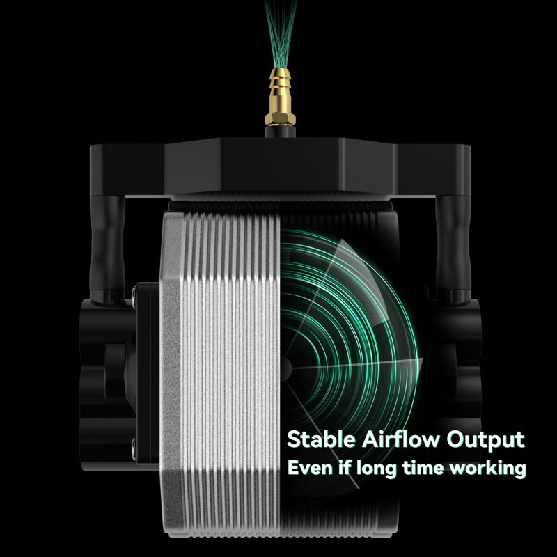 SCULPFUN Air Assist Pump 30L/Min Adjustable Speed For Cutter - High Durability Low Noise Silent Design For Engraving Machines - Image 3