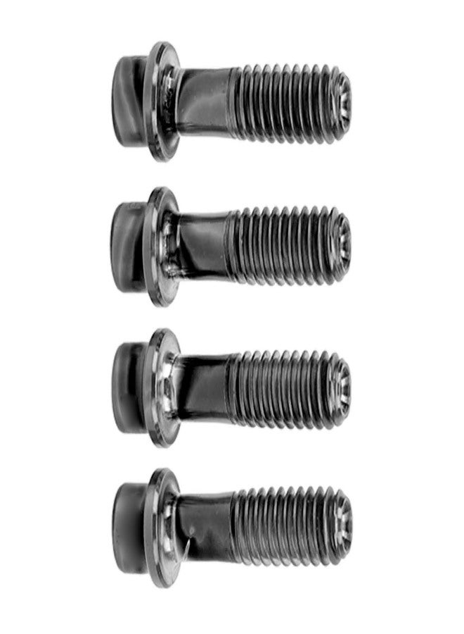 ريسك قطع من براغي تثبيت ذراع فرامل الدراجة M6x18mm، مصنوعة من سبائك التيتانيوم خفيفة الوزن، ملحقات دراجات جبلية، لون أسود - Image 4