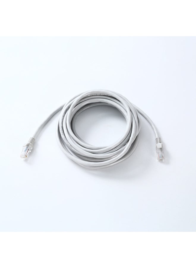 Generic Super Category 6 Network Cable Twisted Pair Computer Broadband Router Network Cable High-Speed Gigabit Network Cable Jumper-Color:Grey-Line Length:3m  - Image 5