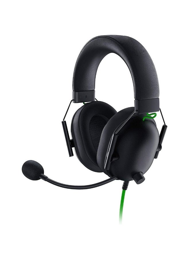 V2 X Gaming Headset: 7.1 Surround Sound Capable - 50mm Drivers - Memory Foam Cushion - For PC PS4 Nintendo Switch - 3.5mm Headphone Jack - Classic Black - Image 1