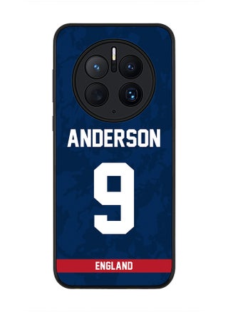 Rugged Black Edge Case for Huawei Mate 50 Pro, Slim fit Soft Case Flexible Rubber Edges Thin Cover - Player Name - James Anderson, Jersey Number- 9 - pzsku/Z2B828D6900E07FAECA92Z/45/_/1697269029/1986211a-ecba-4e60-a5d4-0f01fd36474c