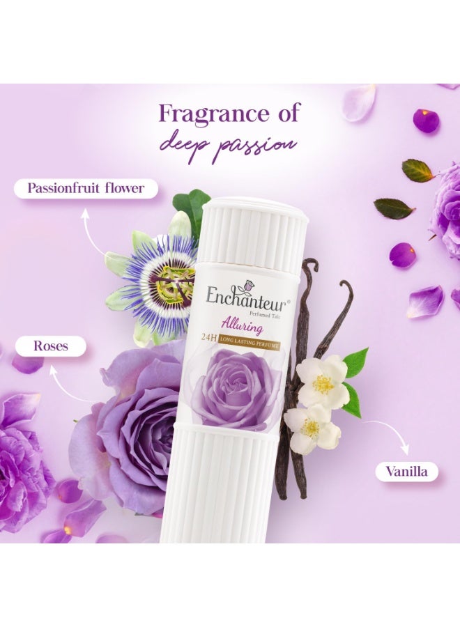 Enchanteur Perfumed Talc, Alluring, 125 G - Image 4