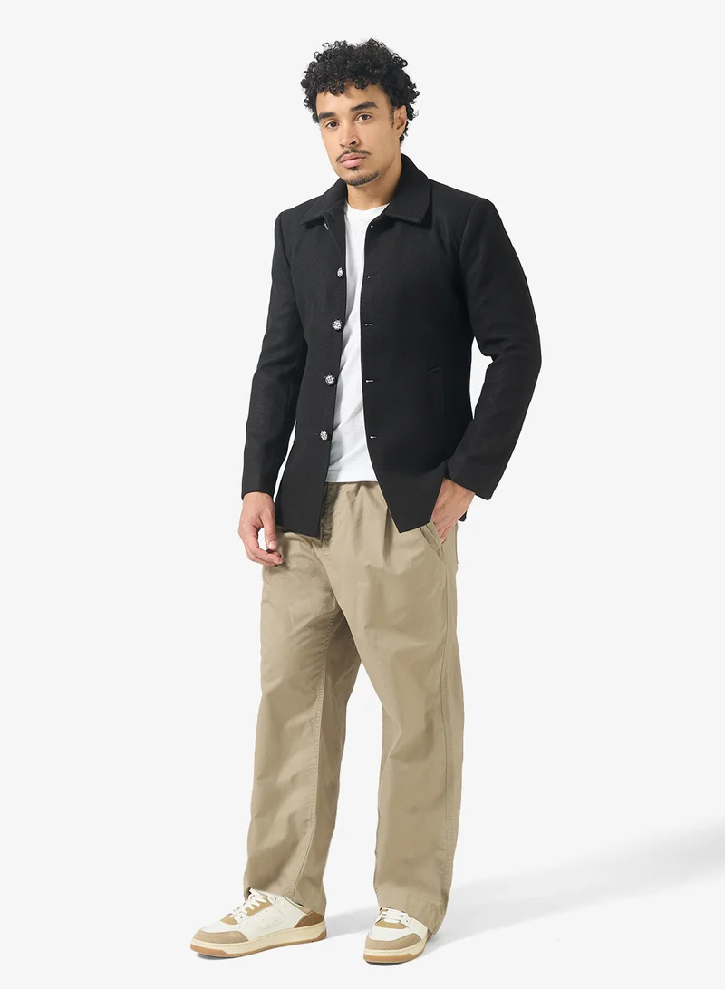 Robert Wood  Casual Over Coat for Men | Best Price UAE