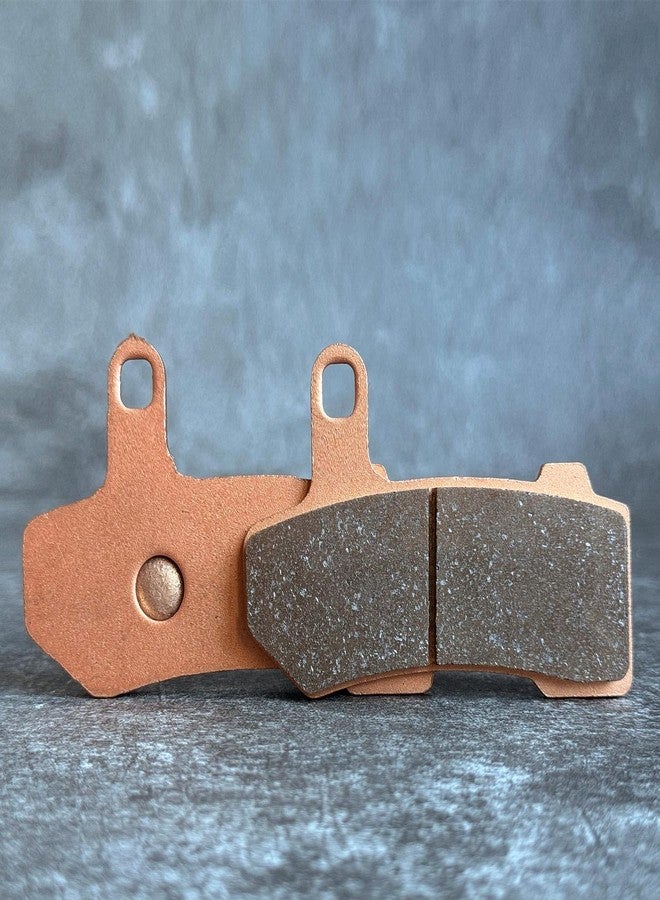 Inkesky Sintered Motorcycle Brake Pads Compatible with Harley Davidson/EBC (3 Sets) - Image 2