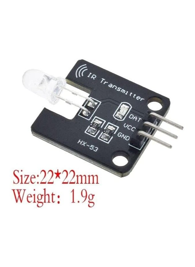 SOLDOUT 38KHz IR Infrared Transmitter and Receiver IR Digital Sensor Module Compatible with Arduino Electronic Building Block  - Image 4