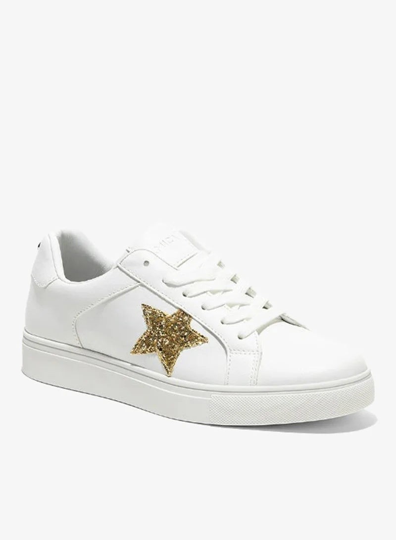 Amica Celeste Women’s Star-Embellished Sneakers