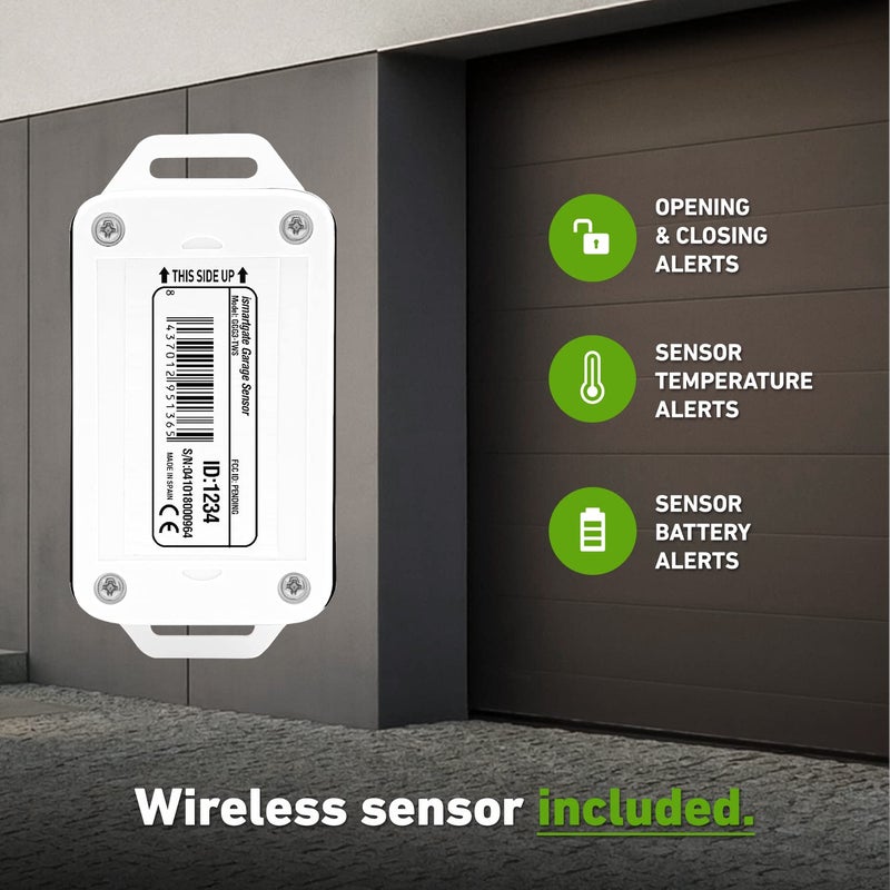 ISMARTGATE ismartgate LITE Smart Garage Door Opener Remote, APP Control, Compatible with Apple Homekit, Amazon Alexa, Google Assistant, IFTTT, Compatible with All Garage doors. Wireless sensor included.  - Image 2