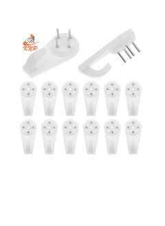 KNP Non Trace Hard Wall Hook (50x20mm) PACK OF 10  - Image 1