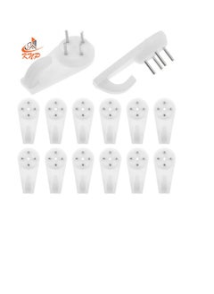 KNP Non Trace Hard Wall Hook (50x20mm) PACK OF 10  - Image 2