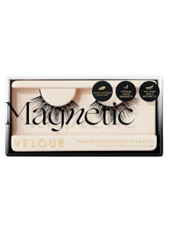Velour Lashes Velour Magnetic Eyelashes, Luxurious False Lashes, Reusable Eyelashes, Wear up to 30x & Vegan, All Eye Shapes, Natural Lashes, Magnetic Eyeliner not Included (Magnet Eyezed) 