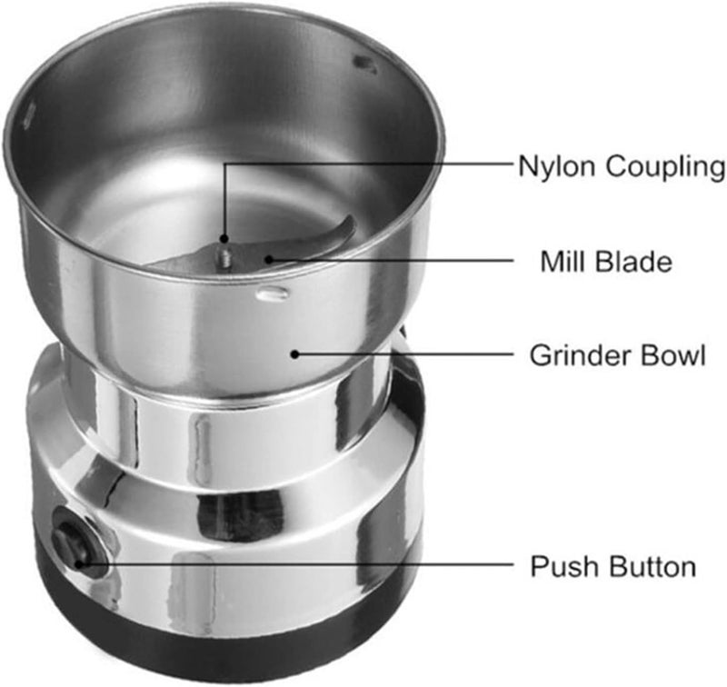 Spaceshoop Multi Blender Grinder - Enjoy fast and precise grinding of all kitchen essentials. grinds a large amount in just 10 seconds.(More Information - Generic - Image 2
