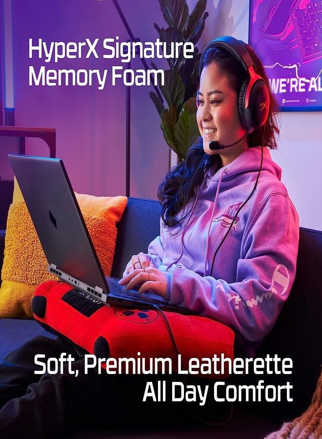 HYPERX Cloud III – Wired Gaming Headset, PC, PS5, Xbox Series X|S, Angled 53Mm Drivers, DTS, Memory Foam, Durable Frame, Ultra-Clear 10Mm Mic, USB-C, USB-A, 3.5Mm - Image 2