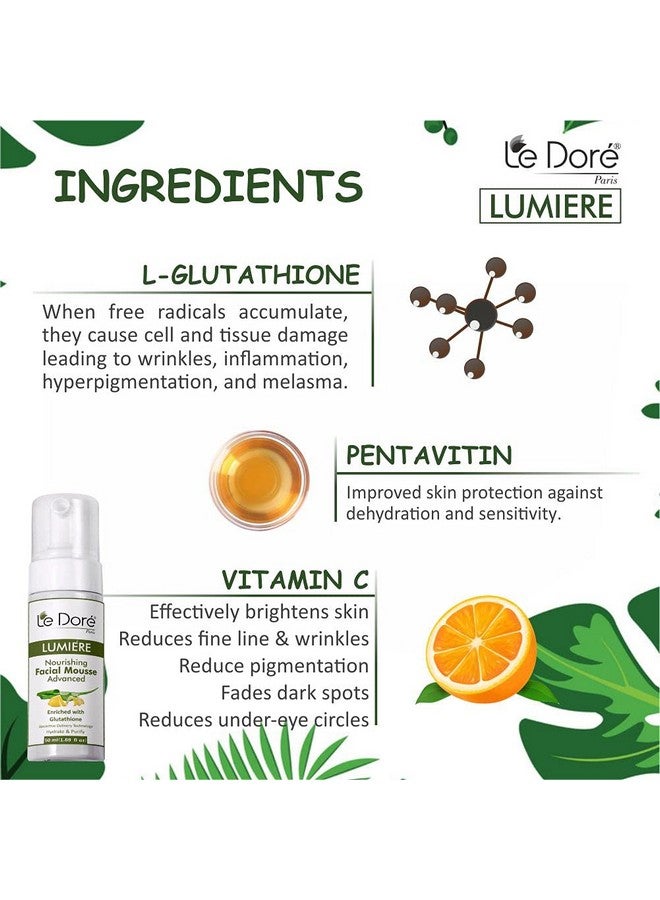 Le Dore Lumiere Foaming Oil Cleanser Face Wash | Nourish & Cleanse | For Acne Prone Skin (50 Ml) - Image 4