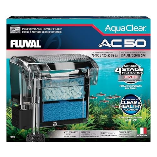 Fluval AC50 Power Filter, 20-50 US Gal / 76-190 L - Fluval USA (fluvalaquatics.com) - Image 1