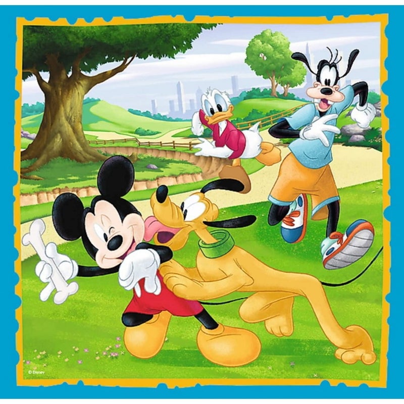 Trefl - Mickey Mouse and Friends 3 in 1 Puzzle (20+36+50) Pieces - 34846 - Image 3
