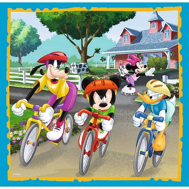 Trefl - Mickey Mouse and Friends 3 in 1 Puzzle (20+36+50) Pieces - 34846 - Image 2