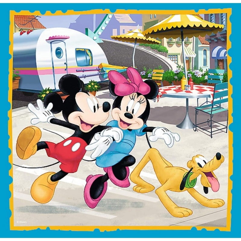 Trefl - Mickey Mouse and Friends 3 in 1 Puzzle (20+36+50) Pieces - 34846 - Image 4