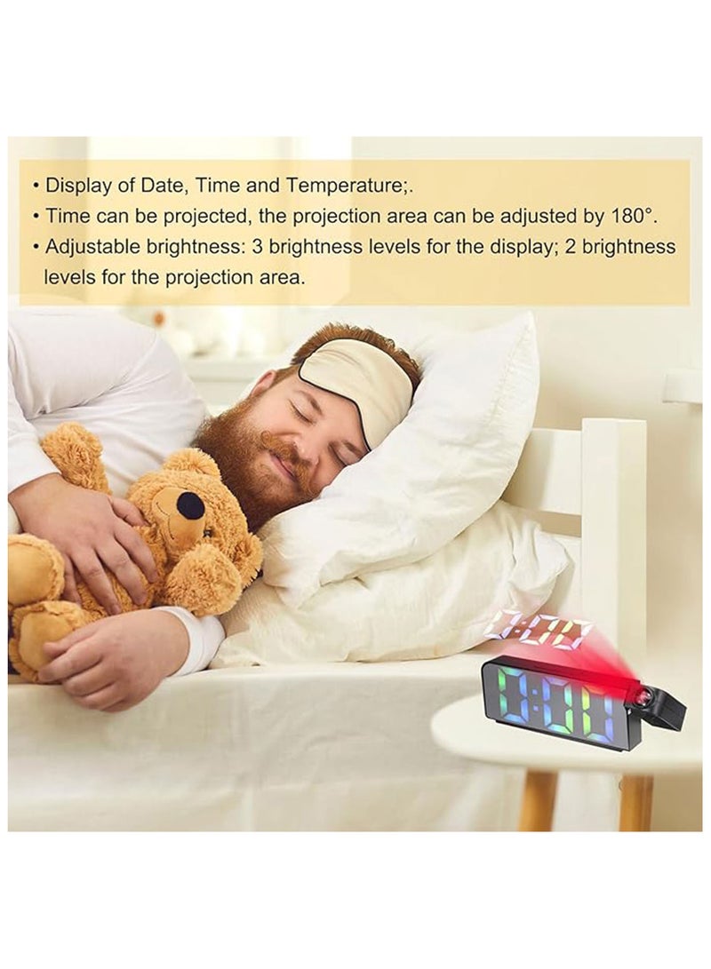 Alarm digital clock with projector - Image 3