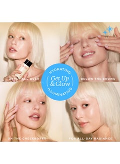 belif Super Drops Niacinamide Vitamin C Golden Glow Serum 2In1 Hydrating & Brightening Makeup Primerlluminator And Highlighter To Blur Pores & Even Skin Texture Pha Korean Skin Care  - Image 3