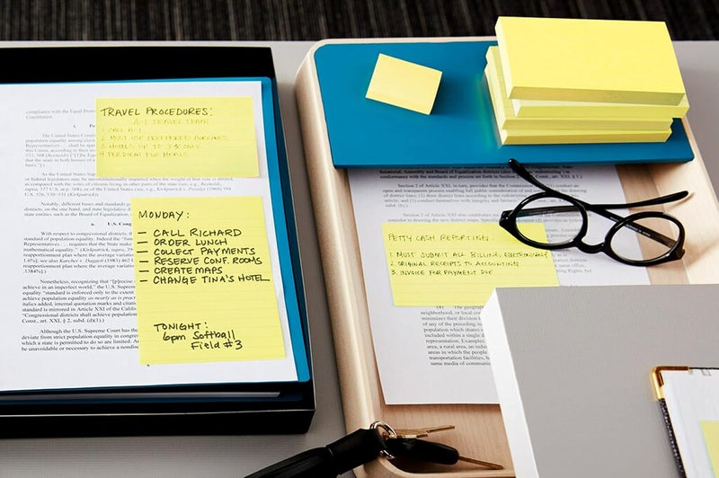 Post It Post-it Mini Notes, 1.5x2 in, 12 Pads, Canary Yellow, Clean Removal, Recyclable - Image 4