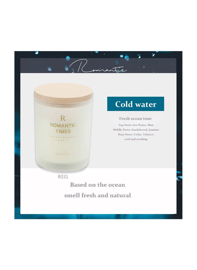 ROMANTIC TIMES - Essential Oil Scented Candle Household Soy Wax Scented Mosquito Repellent Gift Scented Candle - Image 1
