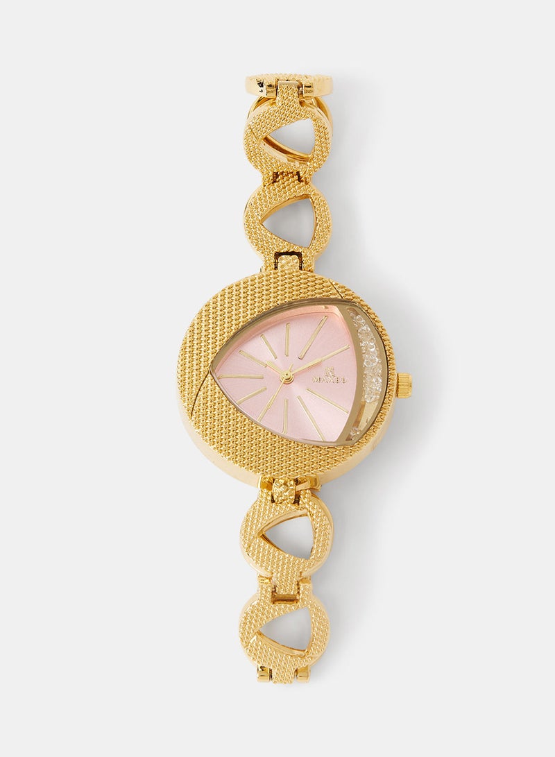 Maxel Retro Analog Wrist Watch MX353 - 28mm - Image 1