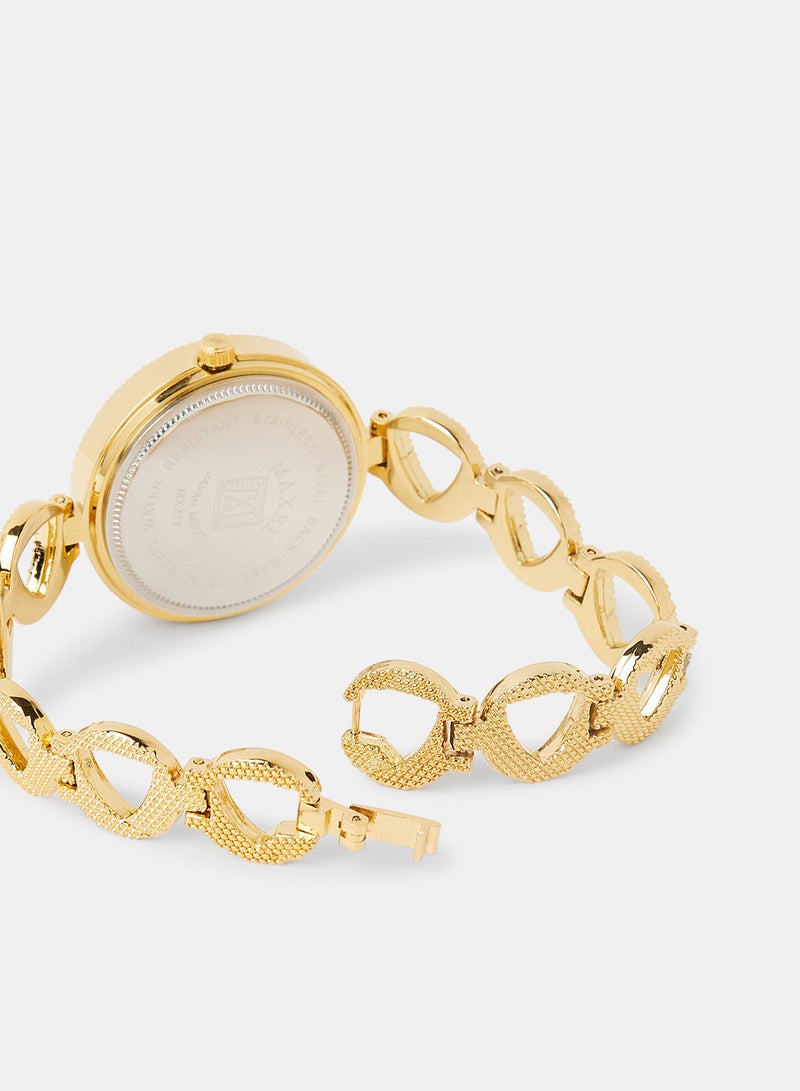 Maxel Retro Analog Wrist Watch MX353 - 28mm - Image 3