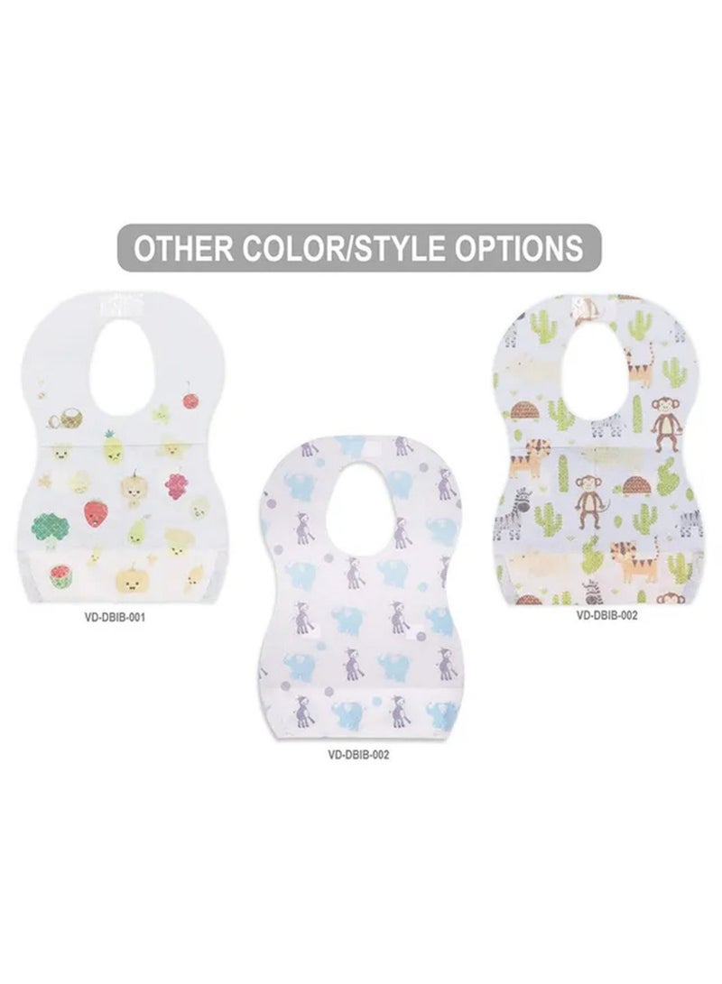 STAR BABiES Combo Disposable Changing Mat 10Pcs Disposable Bibs 5Pcs Scented Bag 5Pcs Lavender  - Image 3