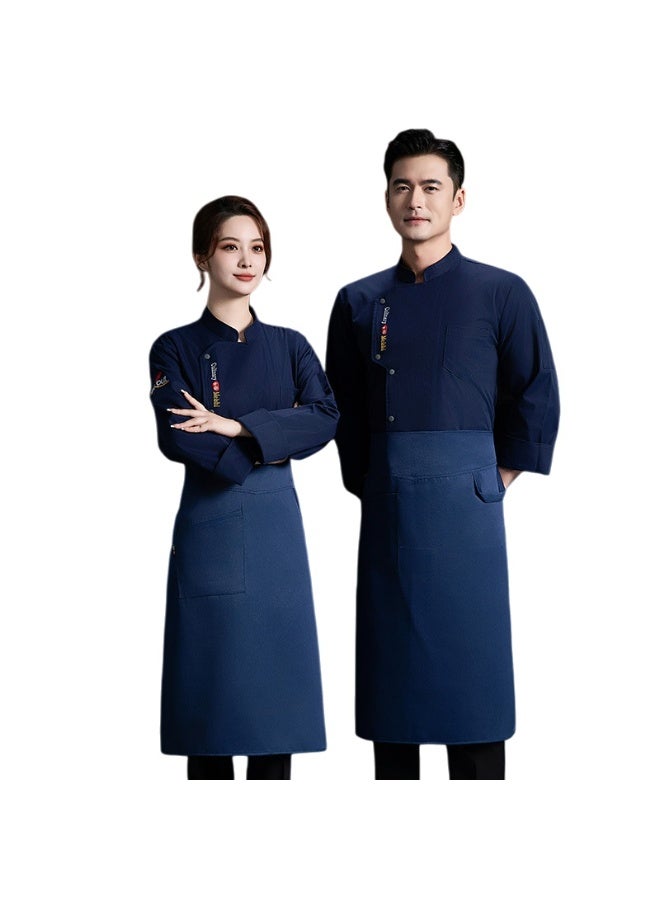 KUYING New Chef Workwear Top+Apron Set - Image 1