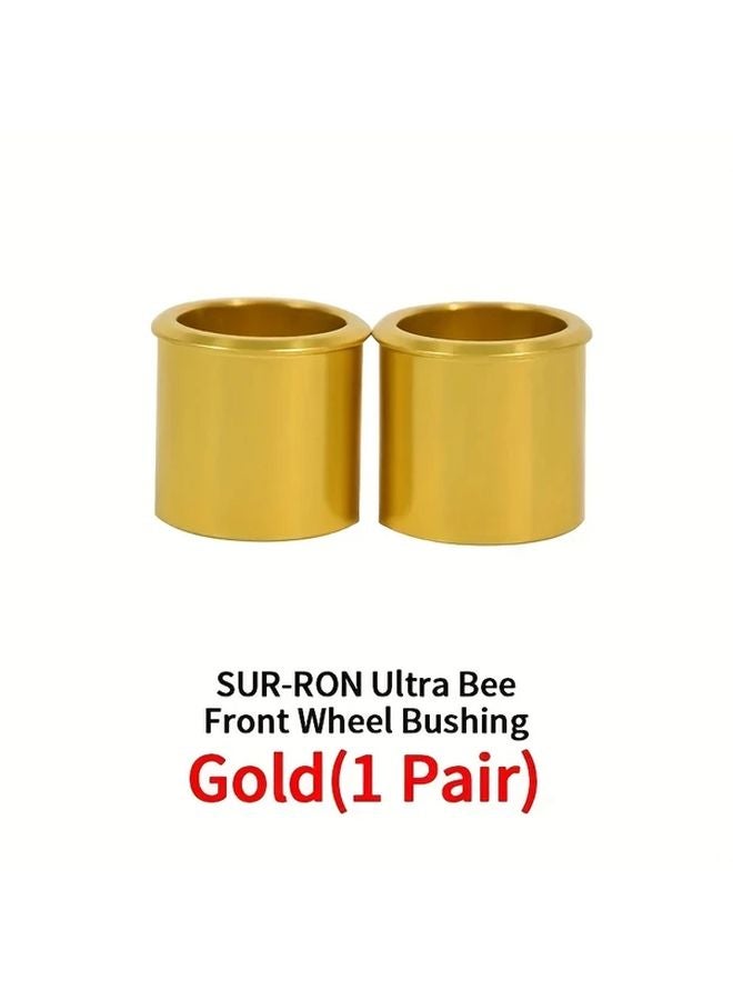 Front Golden Wheel Bushings For Sur Ron Ultra Bee E Bike Off Road Accessories - Image 1