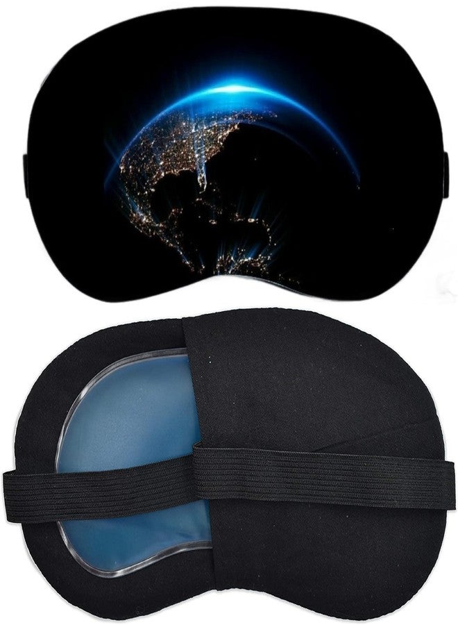 SONEEV MART JINEESO Therapeutic Cooling Gel Eye Mask for Relaxation and Better Sleep - Image 1